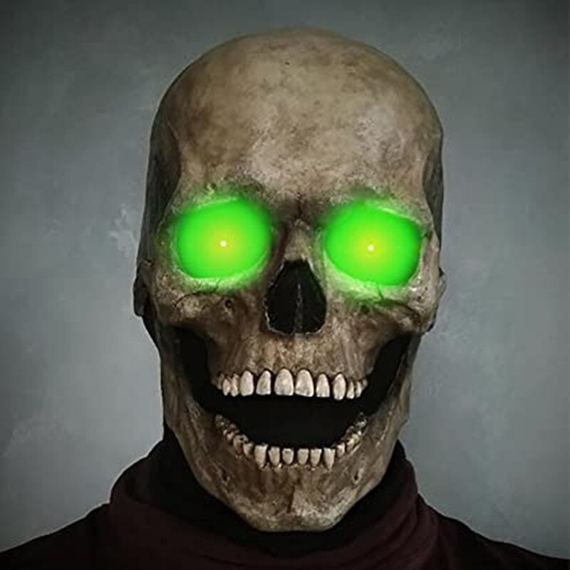Moveable Skull Halloween Mask