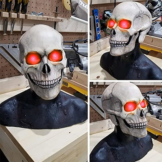 Moveable Skull Halloween Mask